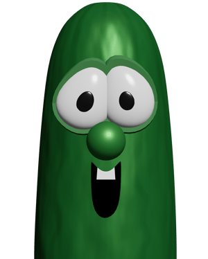 Larry The Cucumber 90s (Veggie Tales) AI voice text to speech and AI music cover generator